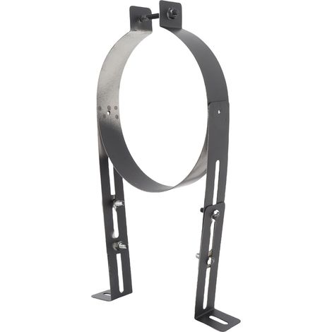 Kaminrohrhalterung Aus Edelstahl, Verstellbare Klemme Für Rauchrohr, Kaminbefestigungszubehör