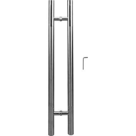 Türgriff Aus Edelstahl, Moderner Und Minimalistischer Profi-stil, Mittlere Stärke, Sandgestrahlte Oberfläche, Für Glas Und Holz.