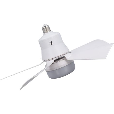 40 Cm (15,7 Zoll) Großer Deckenventilator Mit Schraubsockel, Fernbedienung, E26-fassung Und Dimmbarer Beleuchtung. Ideal Für Garage, Badezimmer, Schlafzimmer Und Küche. Farbe: B