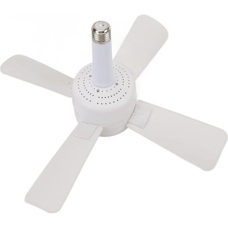 Led-deckenventilator Mit Dimmbarem Licht, 1000 Lumen Schraubenventilator Mit Licht Und Fernbedienung Für Schlafzimmer, Küche Und Wohnzimmer.