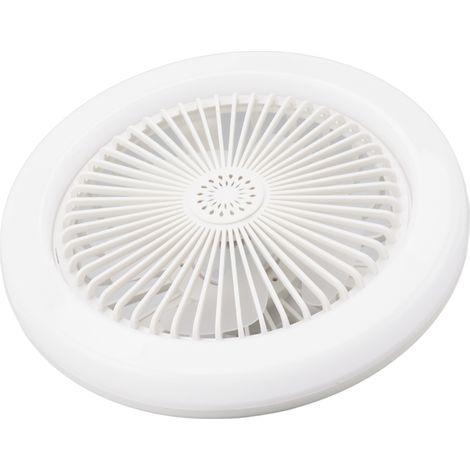 30-w-deckenventilator, 25 Cm, Verstellbarer Winkel, Fernbedienung, Aromadiffusor, 3 Geschwindigkeitsstufen, Farbtemperaturregelung, E27-fassung, 86–265 V