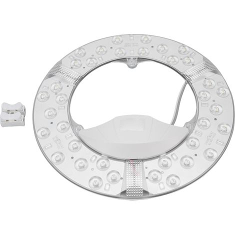 Led-deckenventilator-renovierungsset – 36 W Rundes Panel 210 Mm Weiß Für Energiesparenden Austausch