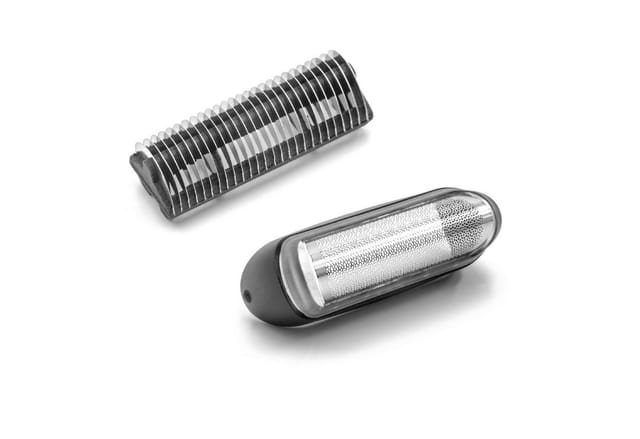 Vhbw - 2x Scherteil kompatibel mit Braun 170, 170s-1, 1715, 1735, 1775, 180, 190, 190s-1, 2000, 2615, 2675, 2765, 2775, 2776 Folie + Messerblock