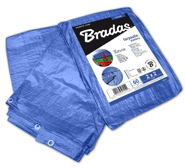 Verstärkte Plane Blau 2 X 2 M 60 G/m² 5244
