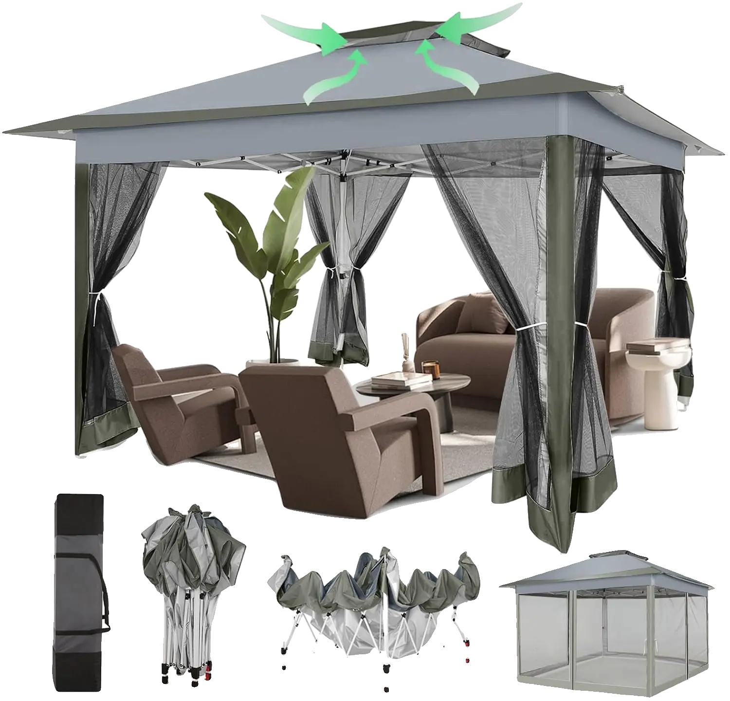 Deckenleuchte, Modernes Design, Energieeffiziente Led, 5 Leuchten, Kaltweiß