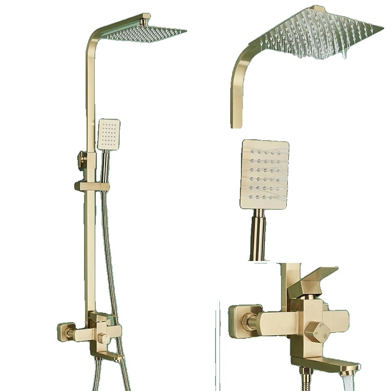 Thermostatische Duscharmatur, Verchromt, Zweigriffarmatur, Bf