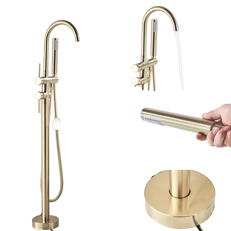 Bidet-sprühkopf, Doppeldüse, Einfache Installation, 3-8 Linkshänder