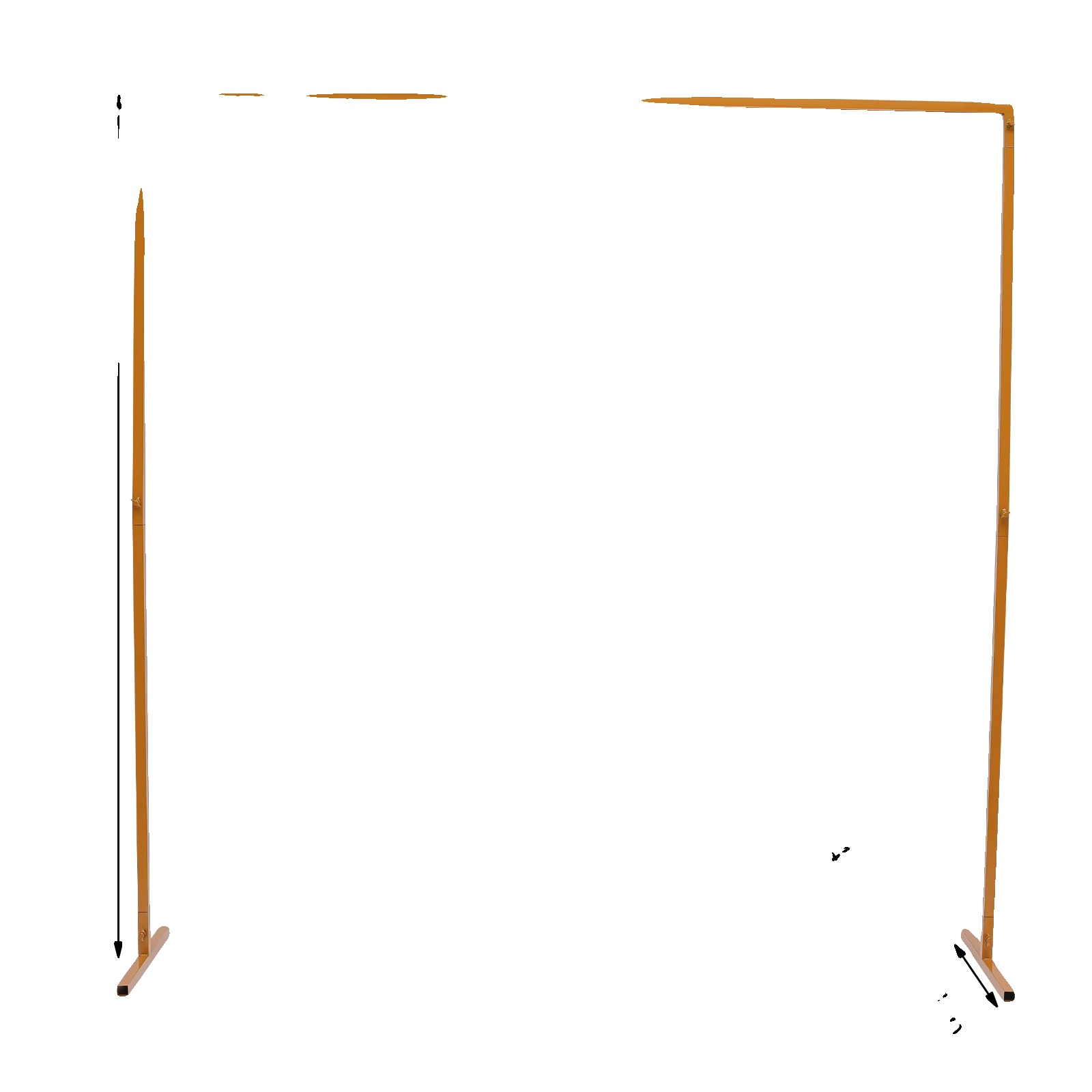 Hochzeitsbogenständer, Elegantes Design, Robuste Konstruktion, L, Silber