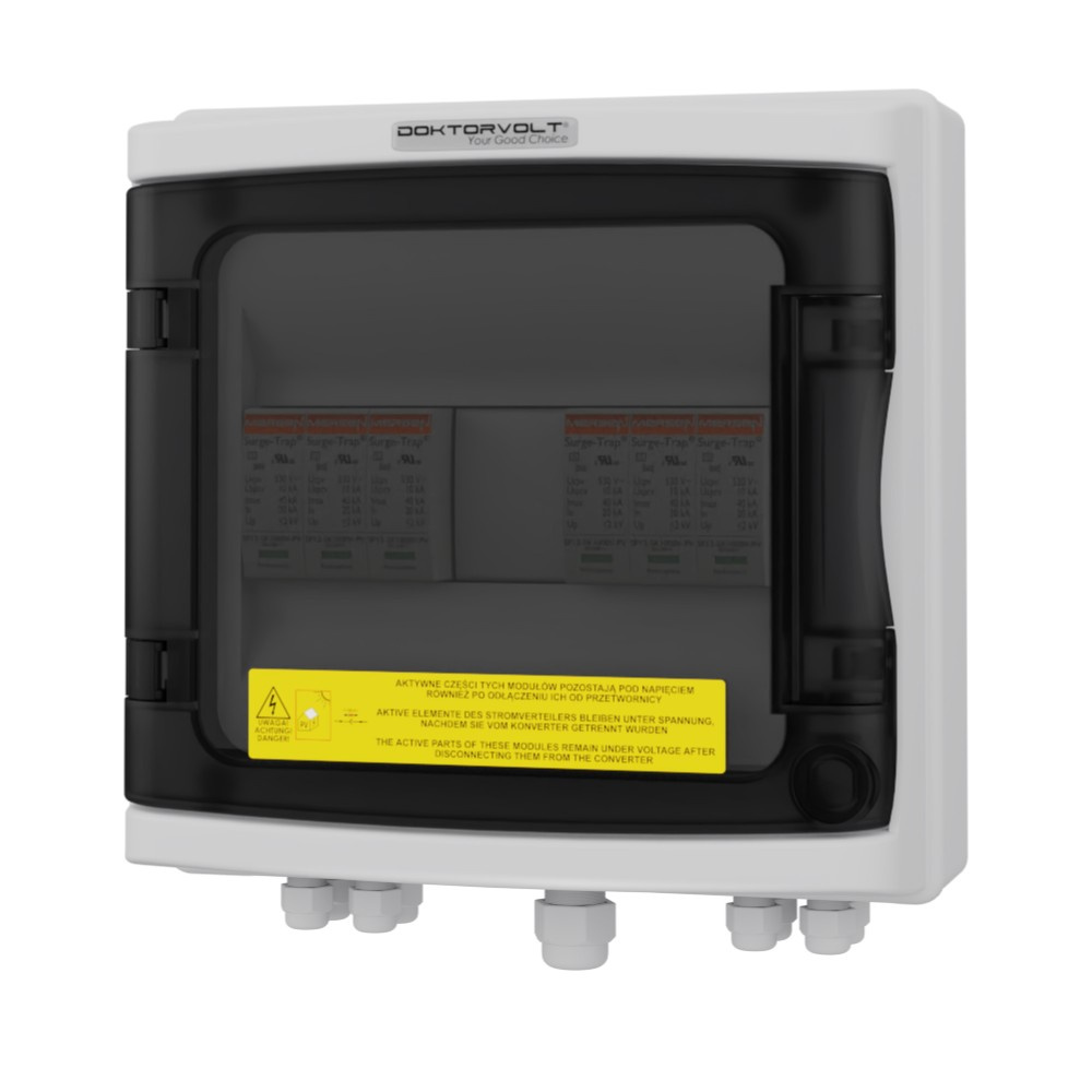 Mersen 2-string Dc 1000v T2 Pg Doktorvolt 4425 Photovoltaik-solarverteiler
