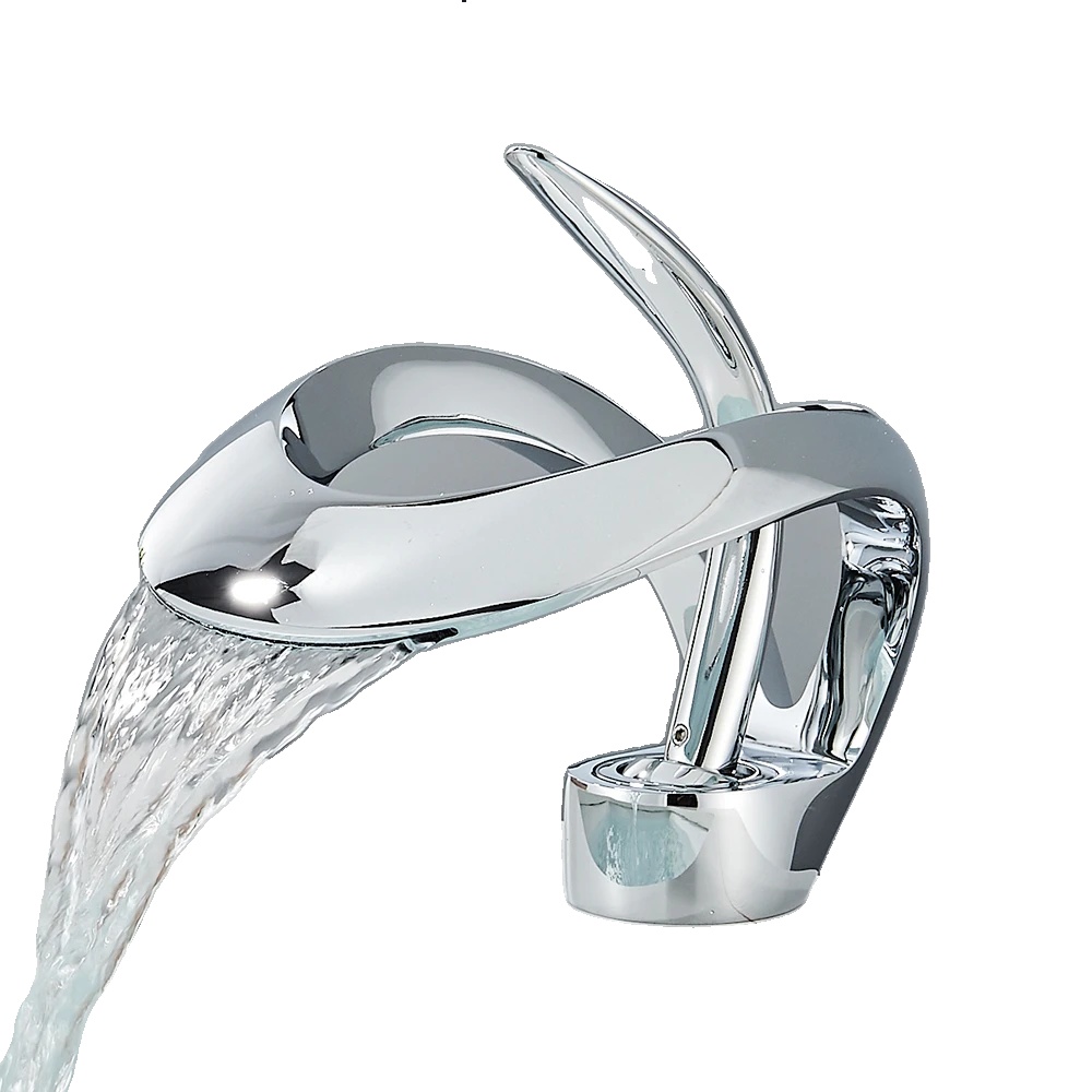 Duschsystem, Led-temperaturanzeige, Wasserfall- Und Regenduschkopf, Schwarz