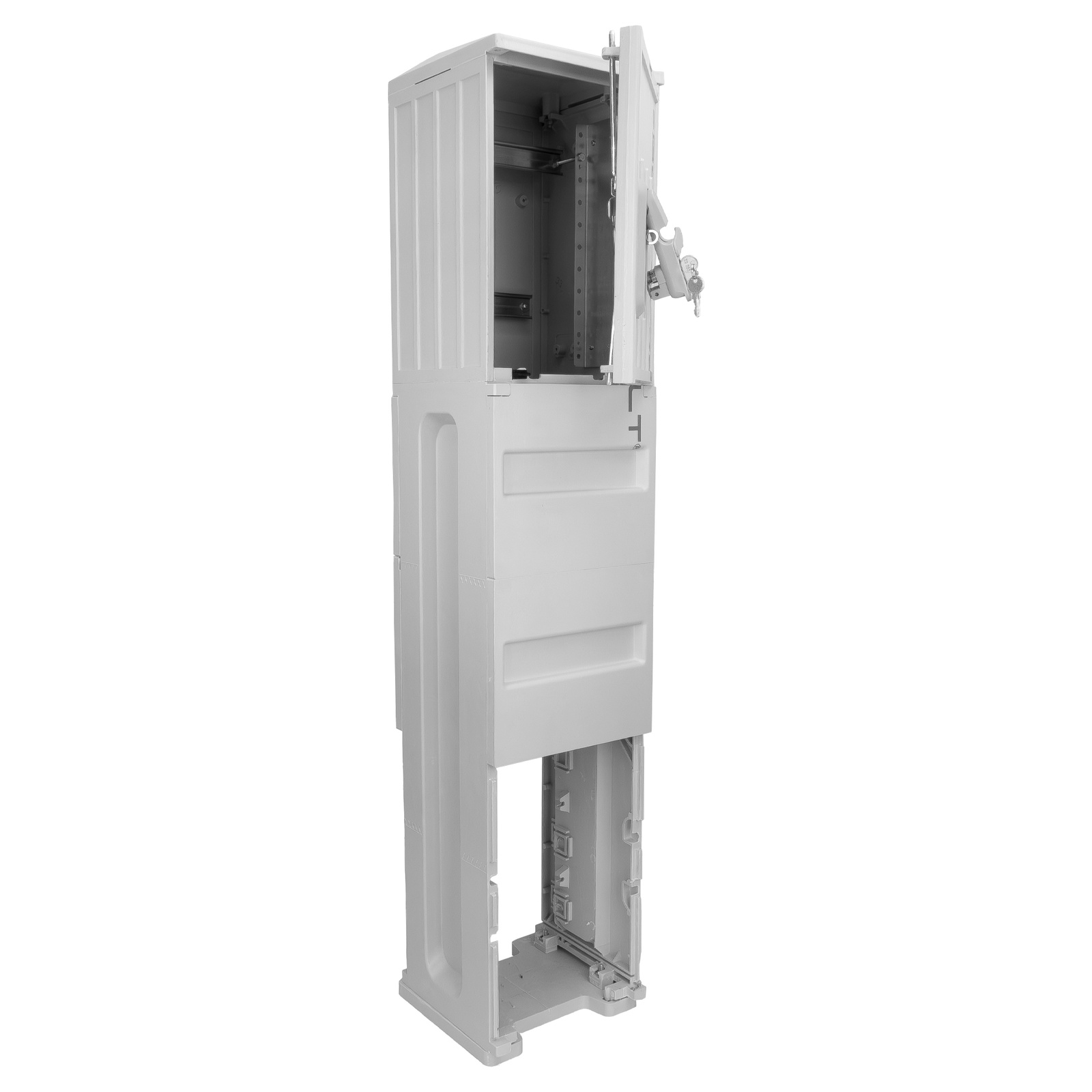 Verteilerkasten Auf Ip44-fundament, Ungeschützter Ip44-fundamentpfosten, Freistehendes Duroplastgehäuse Doktorvolt Dv-6012