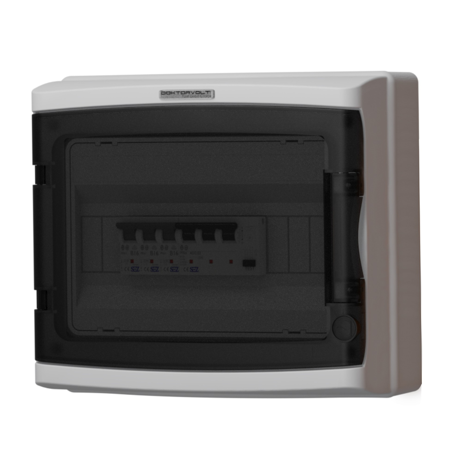 Modularer Verteilerkasten Hi-s/fi Fi-schutzschalter 40a 4p 3x B16 Doktorvolt 2919