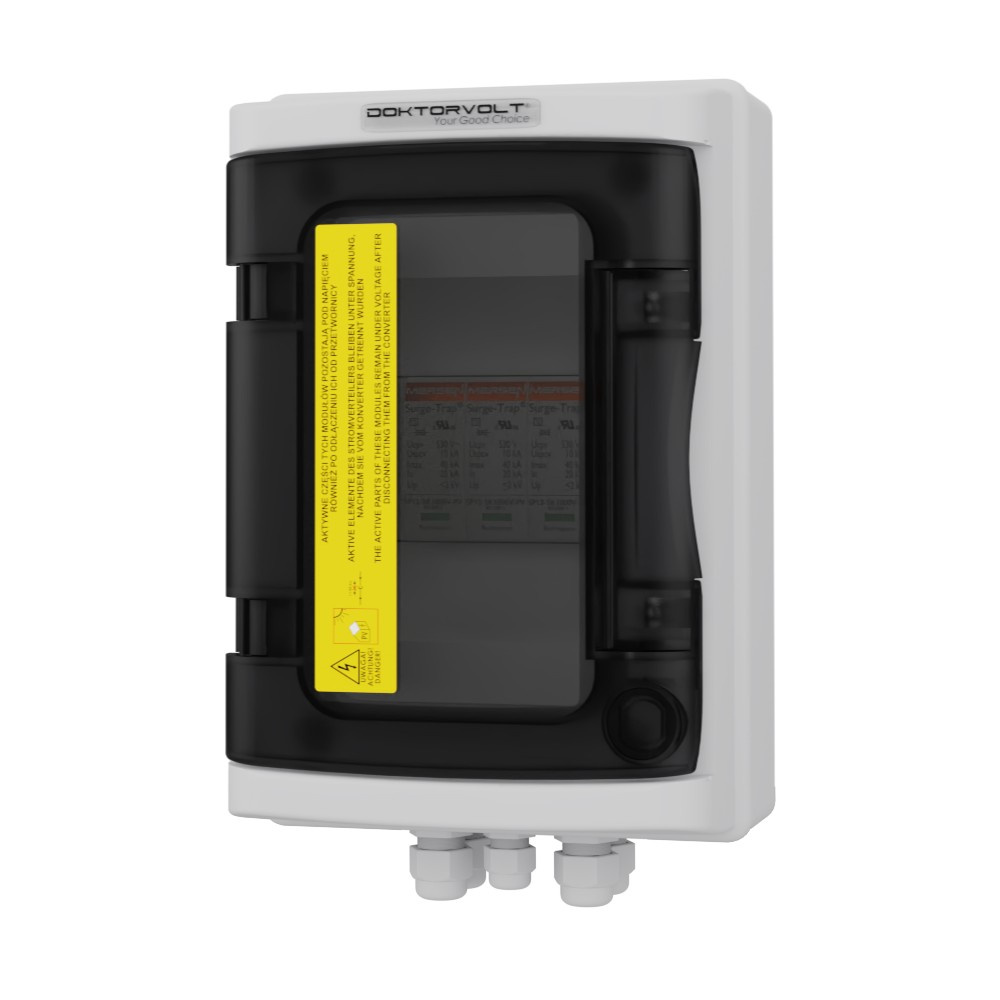 Pv Photovoltaik-solarverteilerkasten Dc 1000v T2 Mersen Doktorvolt 4340