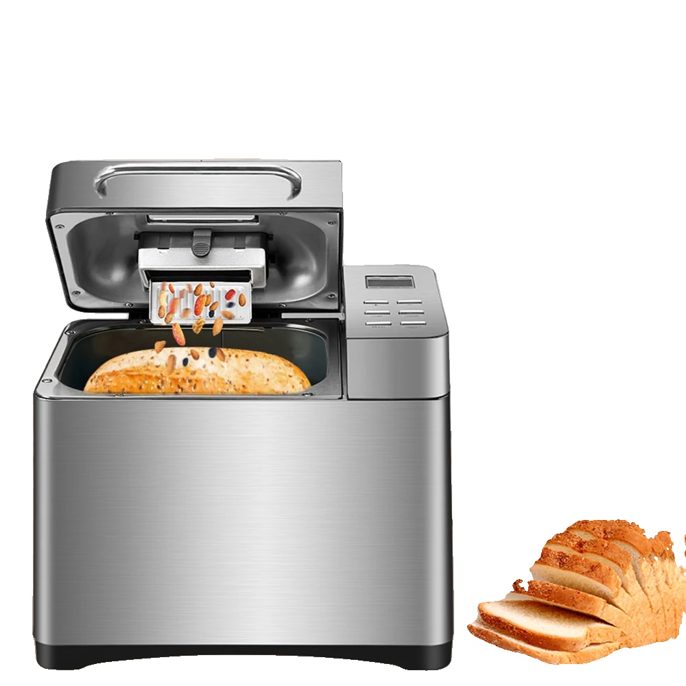 Brotbackautomat, 650 W Leistung, 1 Kg Fassungsvermögen, 220–240 V Wechselspannung, 25–120 °c Temperaturbereich, ≤ 50 Db Geräuschpegel