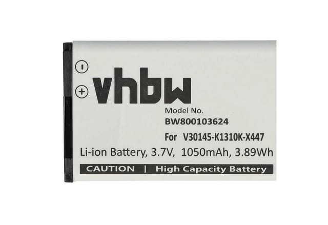 Vhbw - Li-Ion Akku 1050mAh (3.7V) kompatibel mit schnurlos Festnetz Telefon Siemens Gigaset SL910, SL910A Ersatz für V30145-K1310K-X447,
