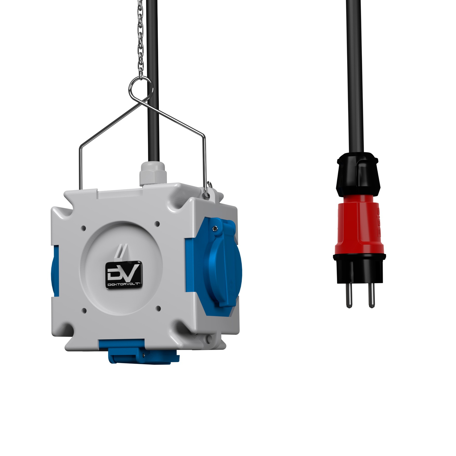 Mdv 3x230v Wandverteiler Mit Kabel Und Stecker Doktorvolt® 2657