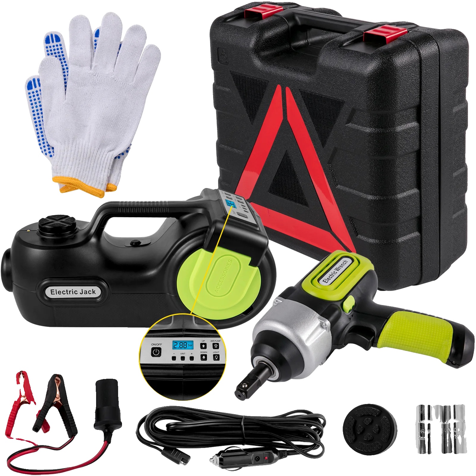 Schlauchschellenzangen-set, 9-teilig, Mit Großer Reichweite, Ratschenmechanismus, Geeignet Für Kraftstoff- Und Wasserschläuche, Inklusive Verschiedener Spezialzangen