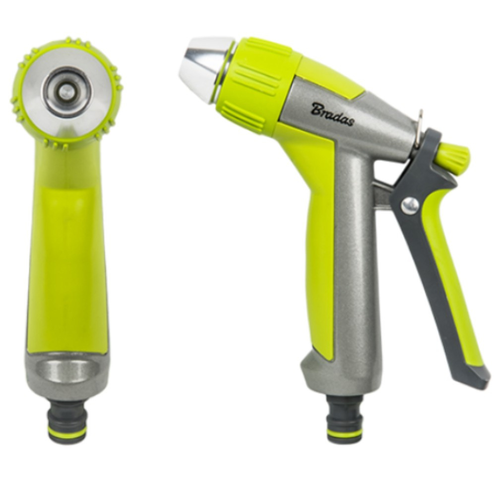 Verstellbare Gartenspritze, Gerade, Metall, Lime Line, Le-5107, Bradas 9470
