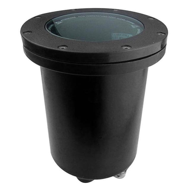 Tidian Bodeneinbaustrahler IP67 Ø172mm Für E27 Glühbirne. Bodeneinbaustrahler für Außenbereich Terrassen- oder Wegebeleuchtung