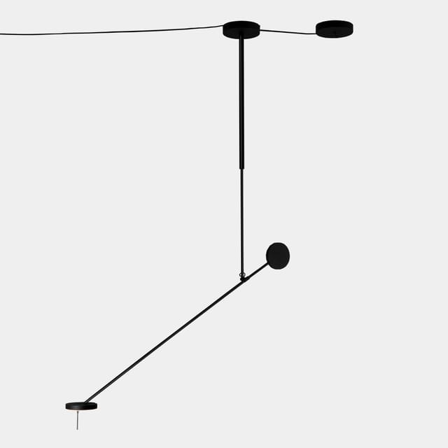 Grok Invisible - LED-Deckenanhänger Matt Black Mains Dimming (lc) 765lm 3000K
