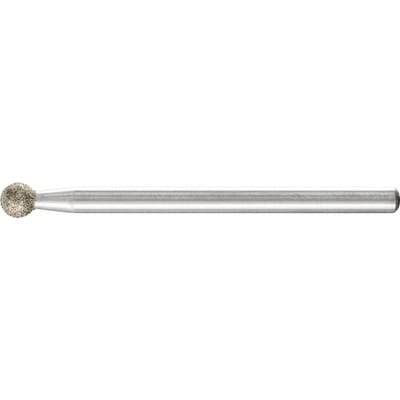 Schleifstift Diamant D126Kugelform 4x3mm Pferd