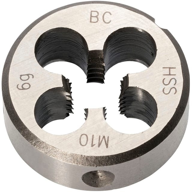 Bohrcraft - Schneideisen din en 22568 hssg metrisches Feingewinde mf 12 x 1,5