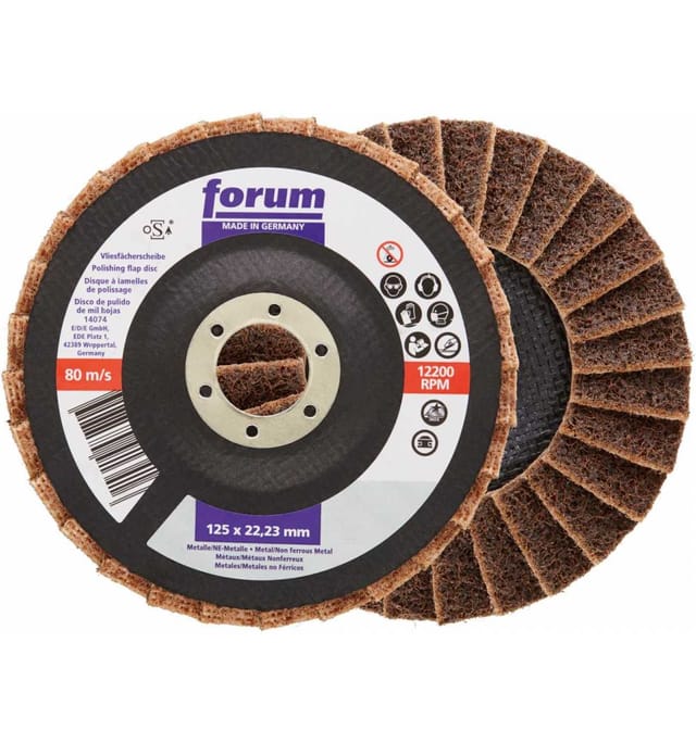 Fächerschleifscheibe Vlies 125mm crs Forum