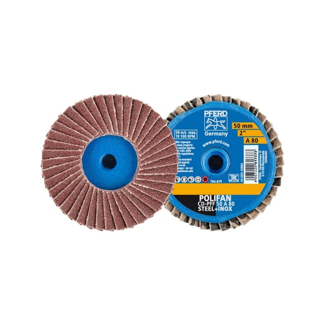 Combidisc Mini-Polifan Korund 50mm K80 Pferd