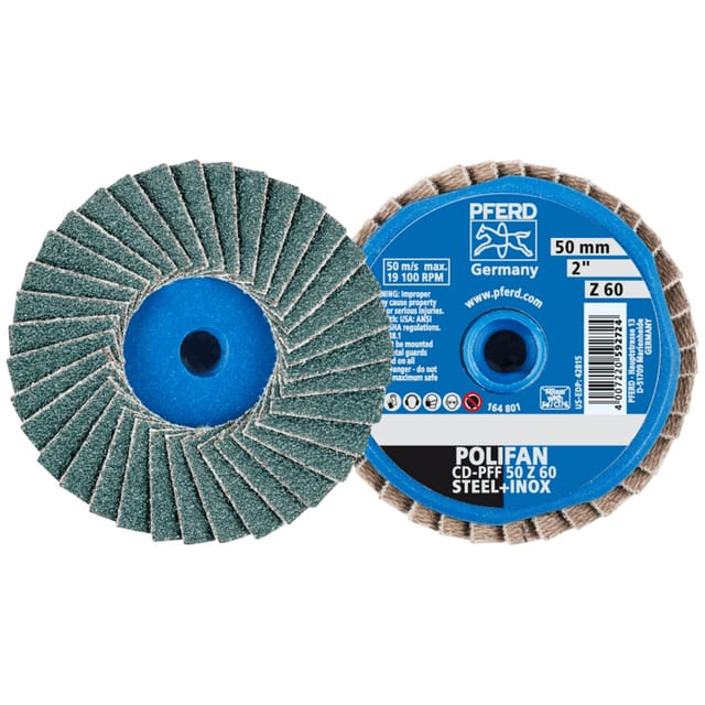 Combidisc Mini-Polifan Zirkonkorund 50mm K60 Pferd