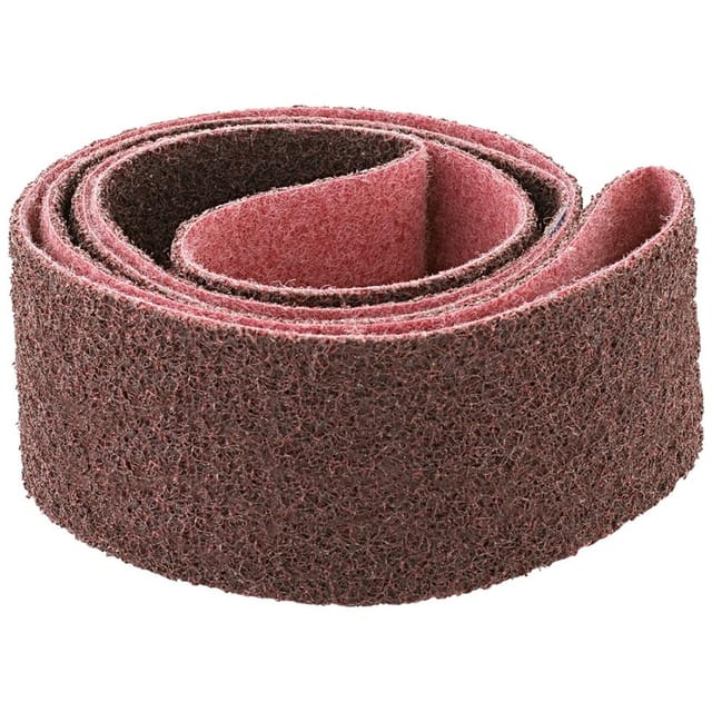 Vliesband Nylon/Korund 13x 610mm med/rot Forum