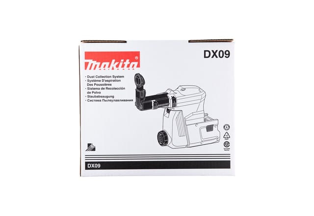 Staubabsaugung DX09, für Akku-Kombihammer DHR281 / DHR283 - Makita