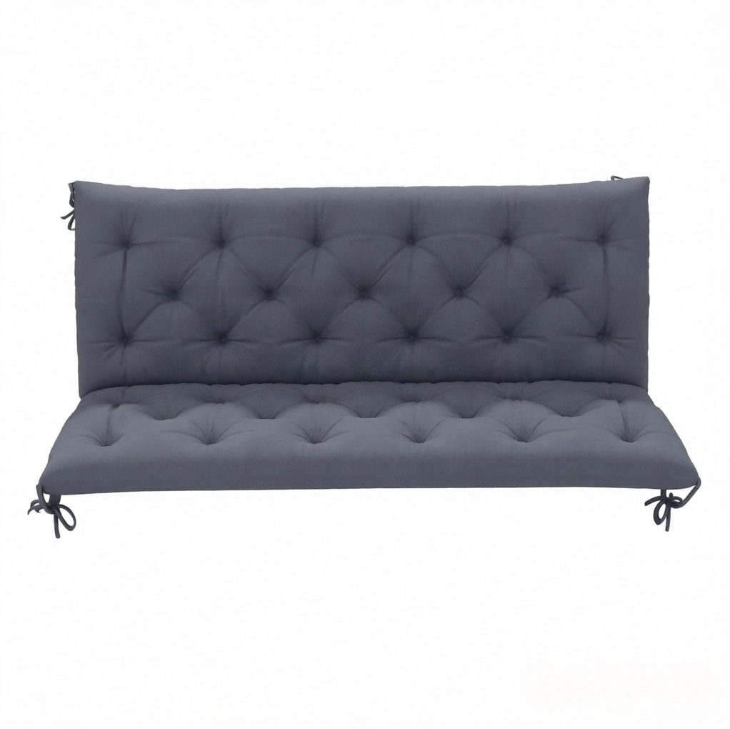 Hochlehner-schaukelstuhlkissen Grau 150 X 98 X 8 Cm