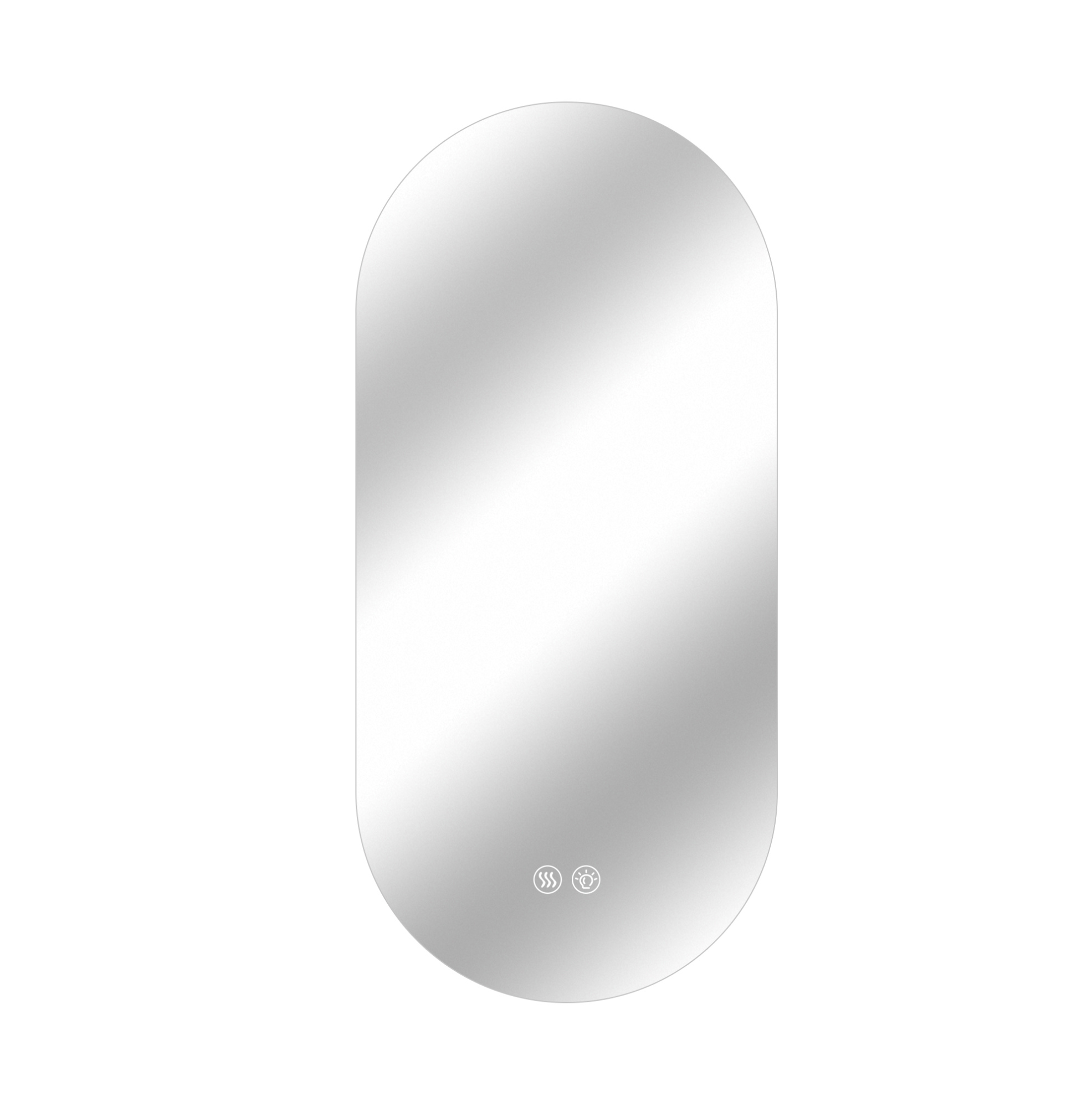 Led-badezimmerspiegel 60 X 120 Cm Mit Touch, Anti-beschlag Und 3 Lichtfarben