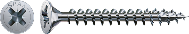 Spax - Universalschraube 4 x 20 mm Senkkopf Kreuzschlitz z Vollgewinde 4CUT wirox A3J 200 Stk