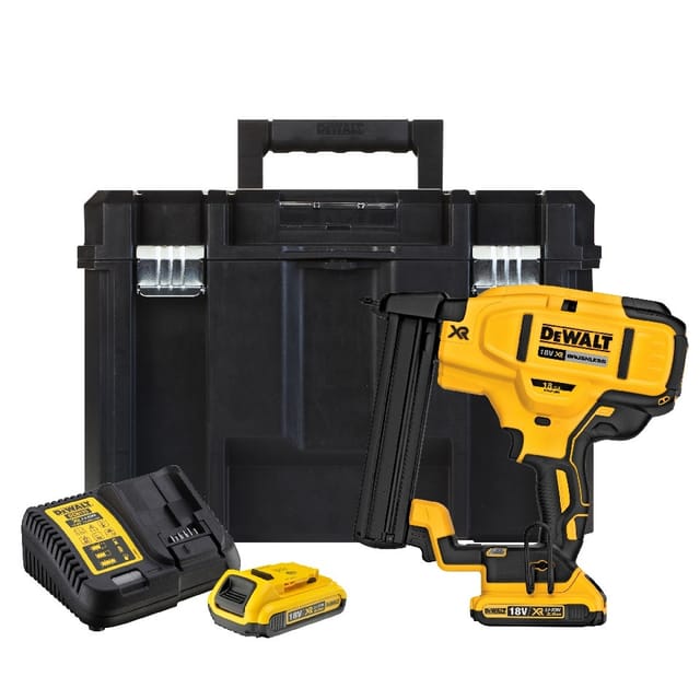 DCN681D2 Akku Nagler Tacker 18 Gauge Schmalkrone Heftmaschine 18V 2Ah Li-ion (bürstenlos) - Dewalt