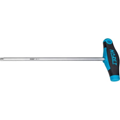 Steckgriff mit T-Griff 866-10 ∙ 1/4 Zoll (6,3 mm) Vierkant massiv ∙ 295 mm