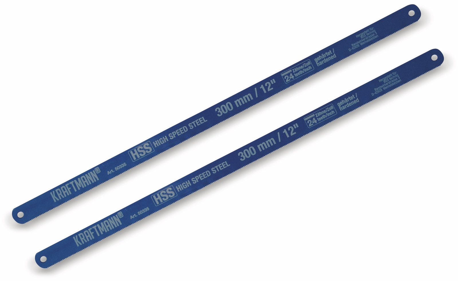 HSS-Metall-Sägeblatt-Satz 13 x 300 mm 2-tlg.