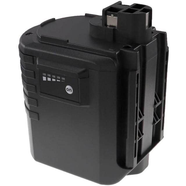 EXTENSILO Akku kompatibel mit Bosch GBH 24VRE, GBH24VRE, GBH24VRF Elektrowerkzeug (3300 mAh, NiMH, 24 V)