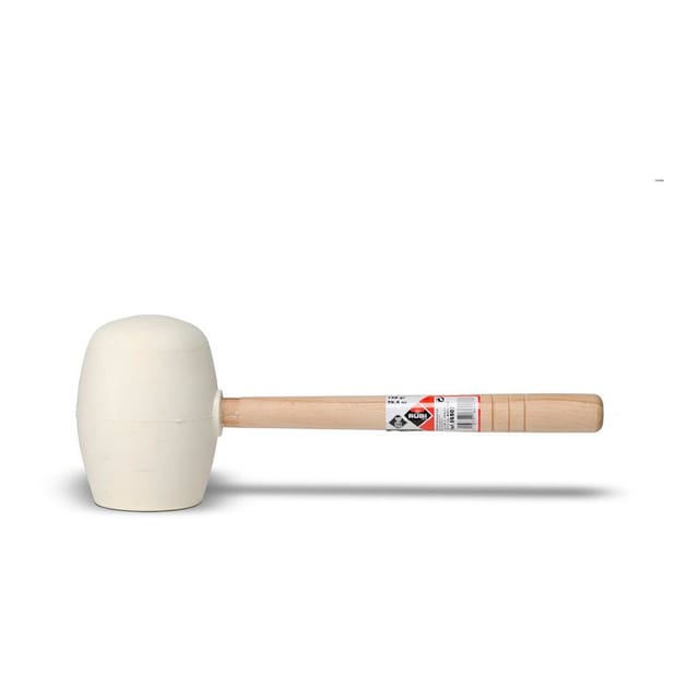 Weißer Gummihammer, 750g Rubi n 66907