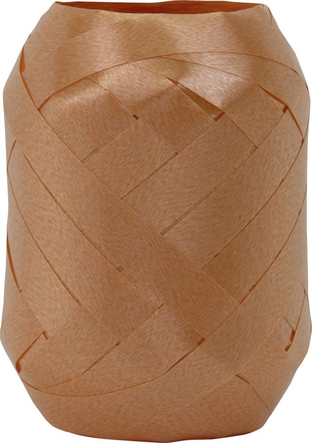 Geschenkband Eiknäuel orange 30m x 10mm Band Dekoband - Braun&company