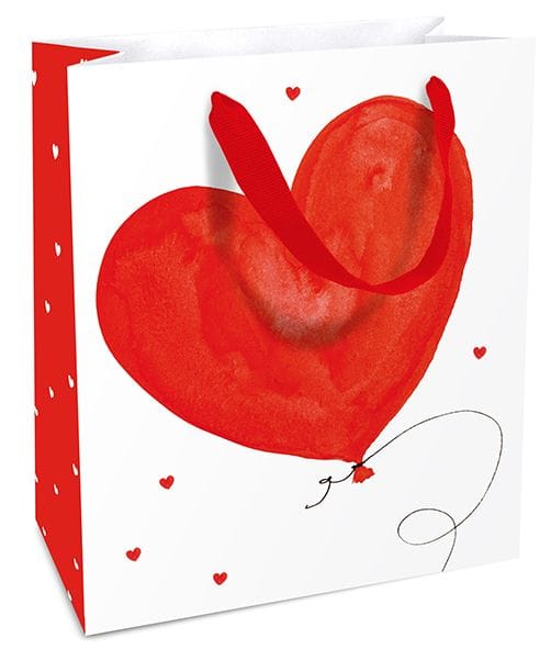Braun&company - Geschenktragetasche Big Balloon 18 x 21 x 8 cm Papiertüte