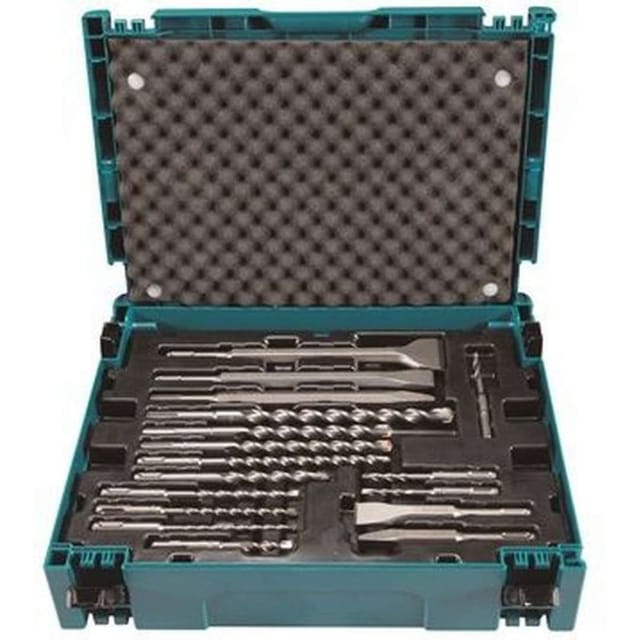B-53877 Bohrer und Meißel Set SDS-Plus 17 tlg. + Makpac - Makita