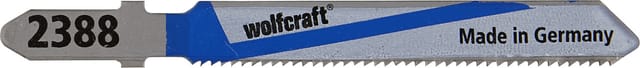Wolfcraft - Stichsägeblätter 2388000 75 mm T-Schaft 2 Stück Sägeblätter & Sägehilfen