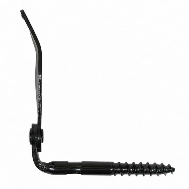 Rolladenstopper schwarz zum Anschrauben Länge 130 mm, 2 Stück