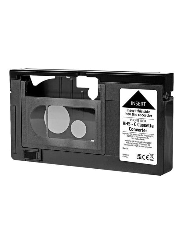 Unbekannt - Vhs konverter konvertierung vhs c zu vhs plug and play schwarz