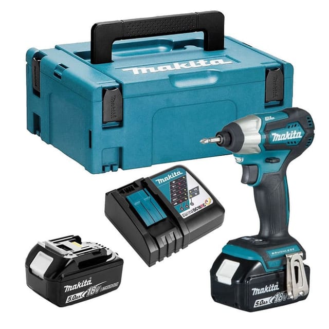 Schlagschrauber 18V Li-Ion lxt 140Nm (2x5,0 Ah) in makpac Makita DTD155RTJ