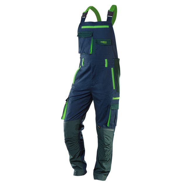 Premium Arbeitslatzhose mit reflektierenden Elementen, Cordura Verstärkung XXL