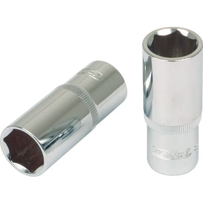 3/8' CHROMEplus Sechskant-Stecknuss, lang, 10mm