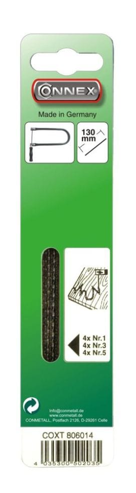 Laubsägeblatt Holz Zarsa 1+3+5 12 Stück Sägen & Messer