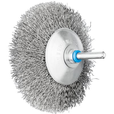 Pferd - Kegelbürste kbu inox D.95mm Drahtstärke 0,3mm va 10mm 12000min-¹